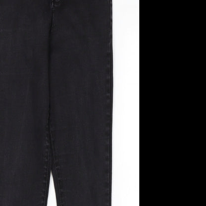 Denim Co Womens Black   Skinny Jeans Size 14 L26 in