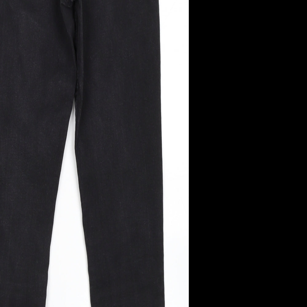 Denim Co Womens Black   Skinny Jeans Size 14 L26 in