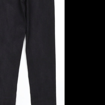 Denim Co Womens Black   Skinny Jeans Size 14 L26 in