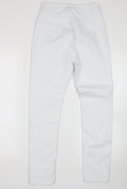 SheIn Womens White   Skinny Jeans Size 6 L27 in