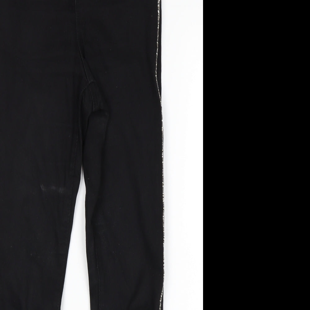 Denim Co Womens Black   Skinny Jeans Size 8 L27 in