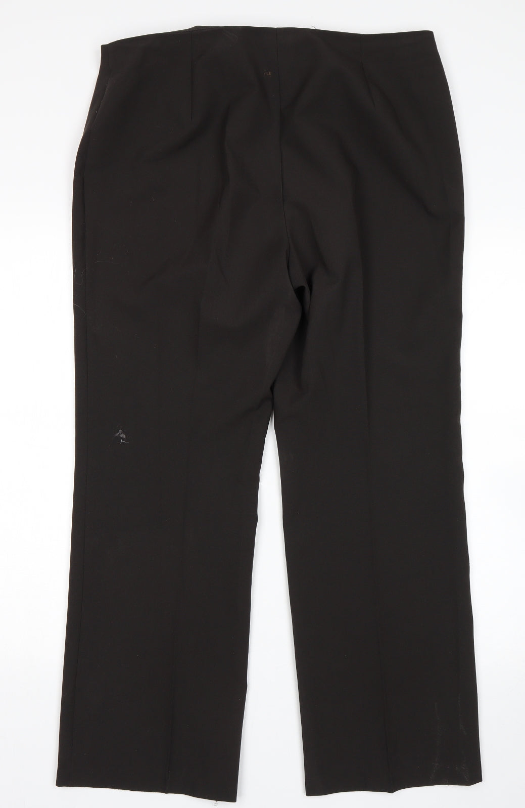 Womens UK Size 14 M&S Regular Fit  Black Trousers