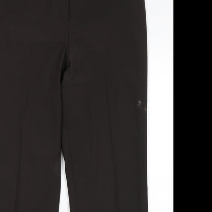 Womens UK Size 14 M&S Regular Fit  Black Trousers