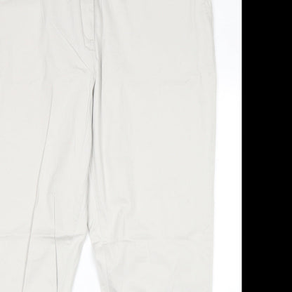 BM Womens Beige   Chino Trousers Size 18 L28 in