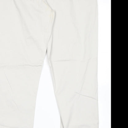 BM Womens Beige   Chino Trousers Size 18 L28 in