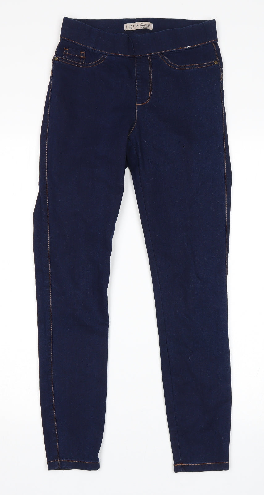 Denim Co Womens Blue   Jegging Jeans Size 4 L27 in