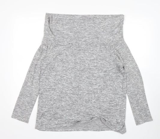 Womens UK Size 14 Matalan Grey Pullover Jumper