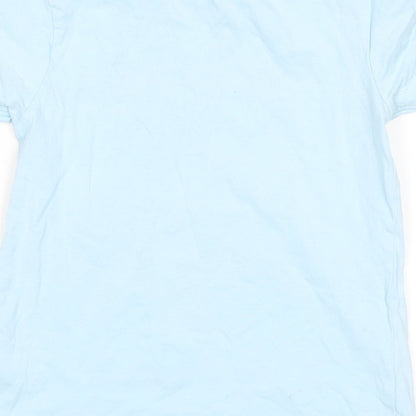 Matalan Girls Blue   Top Pyjama Top Size 8 Years  - Unicorn