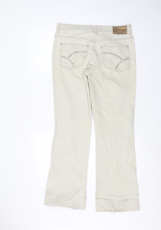 mac Womens Beige   Bootcut Jeans Size 34 in L29 in