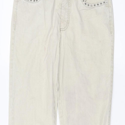 mac Womens Beige   Bootcut Jeans Size 34 in L29 in