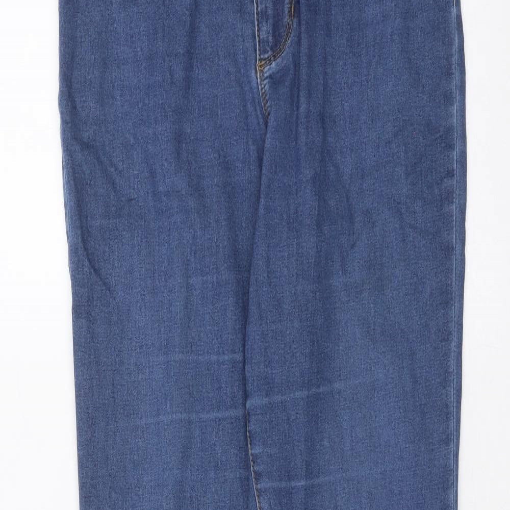 Denim & Co. Womens Blue   Jegging Jeans Size 12 L29 in