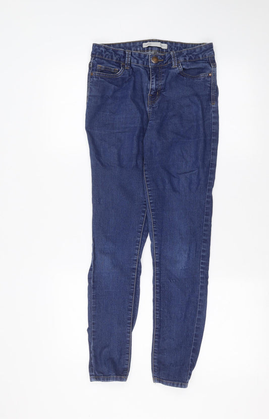 George Womens Blue   Skinny Jeans Size 10 L25 in