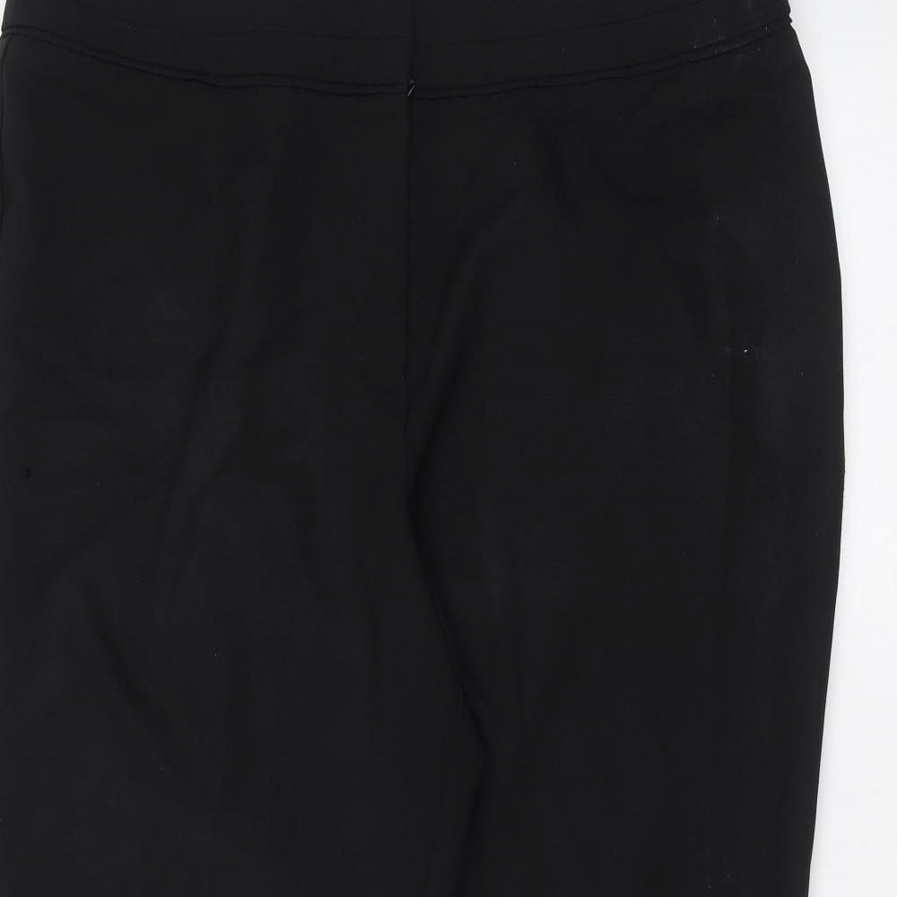 F&F Womens Black   Trousers  Size 18 L25 in