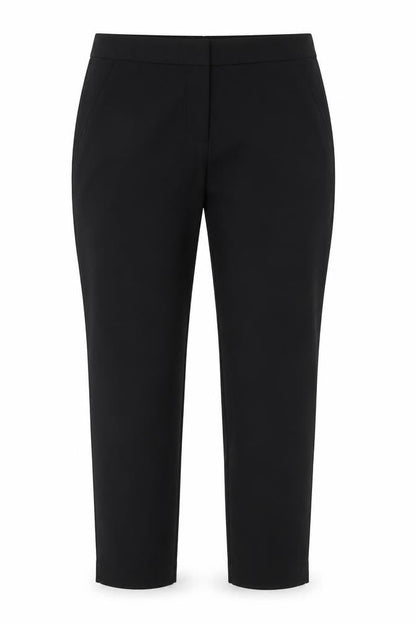 Womens UK Size 14 Papaya Regular Fit  Black Trousers