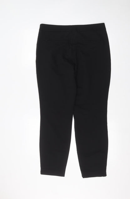 Womens UK Size 14 Papaya Regular Fit  Black Trousers