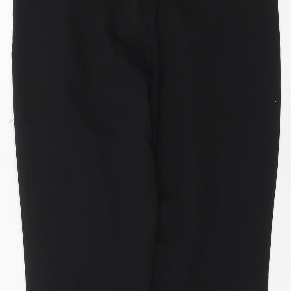Womens UK Size 14 Papaya Regular Fit  Black Trousers