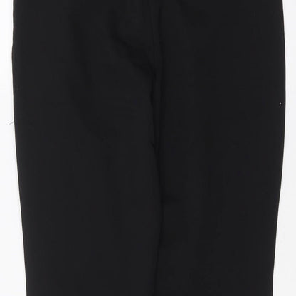 Womens UK Size 14 Papaya Regular Fit  Black Trousers