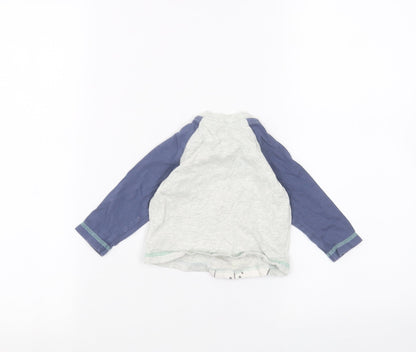 Disney Baby Grey   Basic T-Shirt Size 3-6 Months