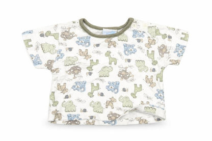 Rockabye-Baby Baby White   Basic T-Shirt Size 0-3 Months