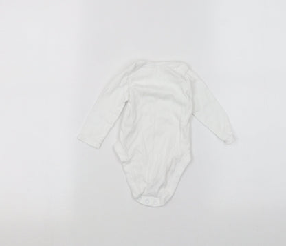 George Baby White   Babygrow One-Piece Size 3-6 Months