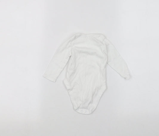George Baby White   Babygrow One-Piece Size 3-6 Months