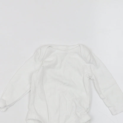George Baby White   Babygrow One-Piece Size 3-6 Months