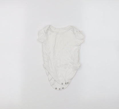 George Baby White   Babygrow One-Piece Size 3-6 Months