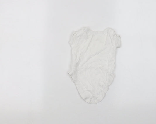 George Baby White   Babygrow One-Piece Size 3-6 Months