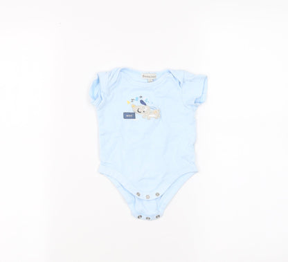 Babaluno Baby Blue   Babygrow One-Piece Size 3-6 Months