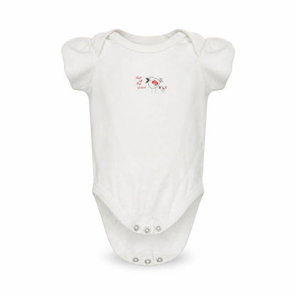 George Baby White   Babygrow One-Piece Size 3-6 Months