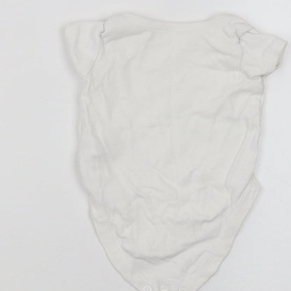 George Baby White   Babygrow One-Piece Size 3-6 Months