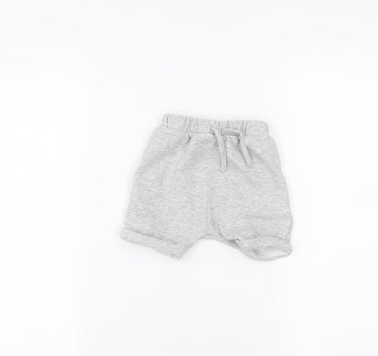 Matalan Baby Grey   Cropped Trousers Size 6-9 Months