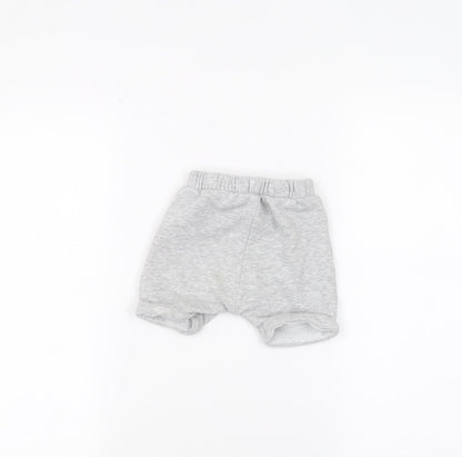 Matalan Baby Grey   Cropped Trousers Size 6-9 Months