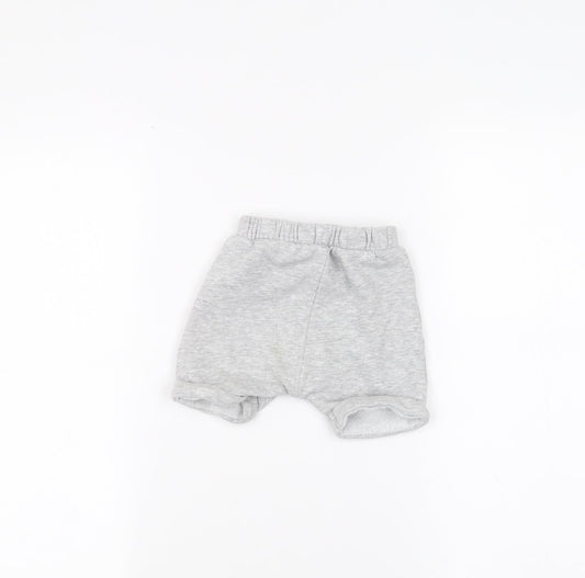 Matalan Baby Grey   Cropped Trousers Size 6-9 Months