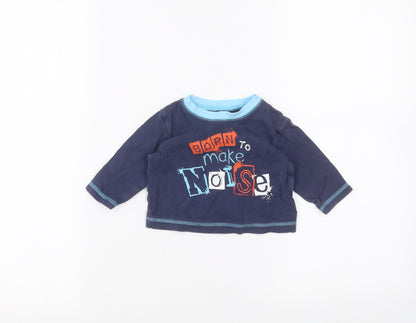 George Baby Blue   Basic T-Shirt Size 3-6 Months