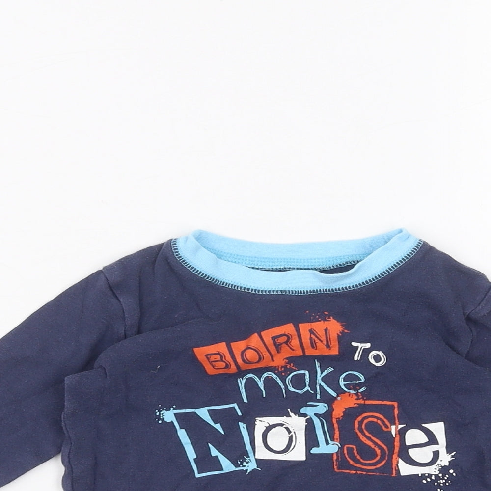 George Baby Blue   Basic T-Shirt Size 3-6 Months