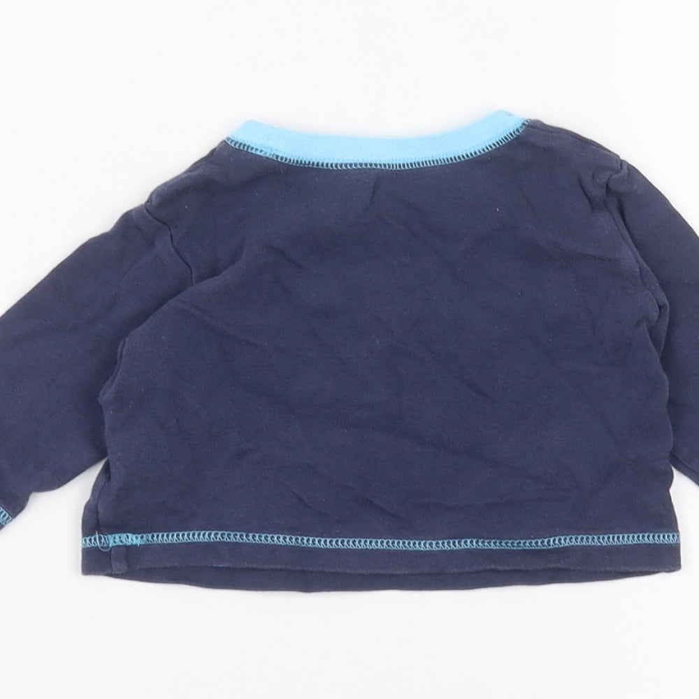 George Baby Blue   Basic T-Shirt Size 3-6 Months