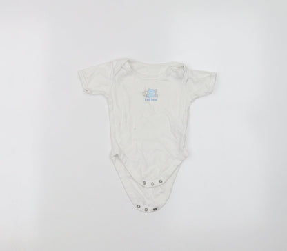 Mothercare Baby White   Babygrow One-Piece Size 3-6 Months