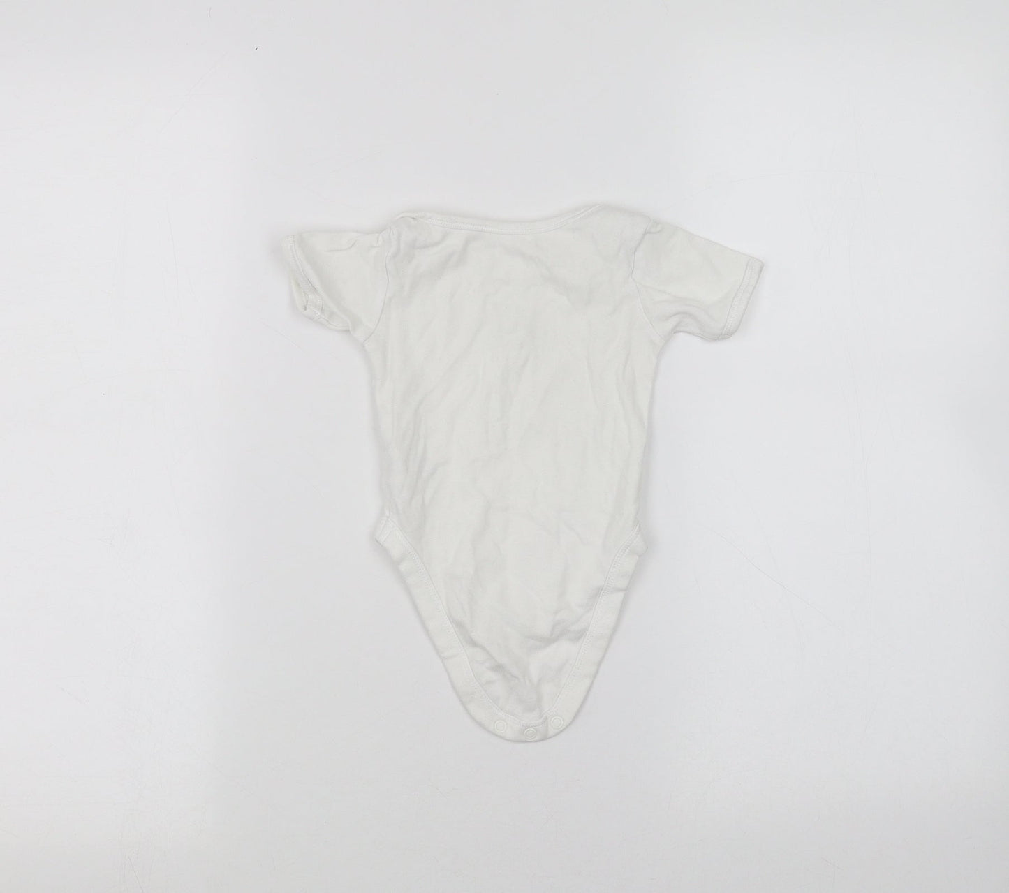 Mothercare Baby White   Babygrow One-Piece Size 3-6 Months