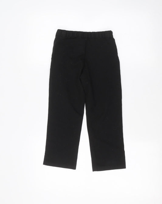 George Boys Black   Dress Pants Trousers Size 4-5 Years