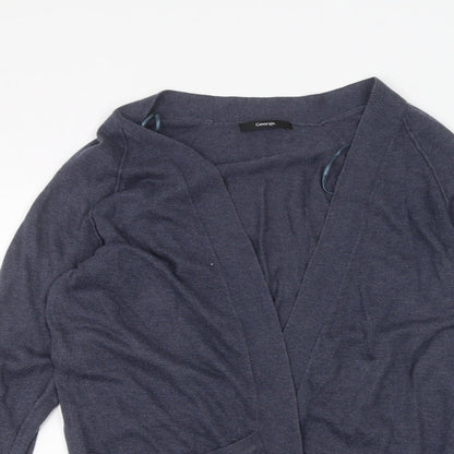 George Womens Blue   Cardigan Jumper Size 14