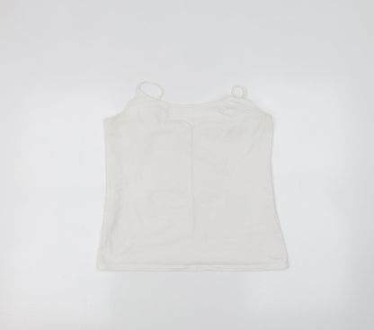 Atmosphere Womens White   Basic T-Shirt Size 16