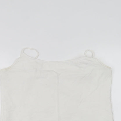 Atmosphere Womens White   Basic T-Shirt Size 16