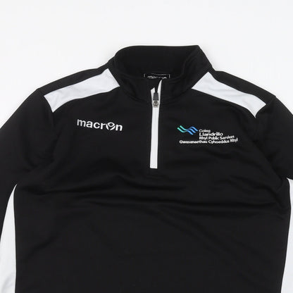 Macron Mens Black   Pullover Jumper Size S