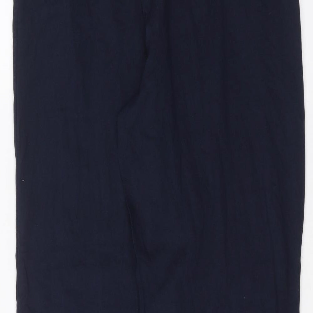 Womens UK Size L jeff & co Regular Fit  Blue Trousers