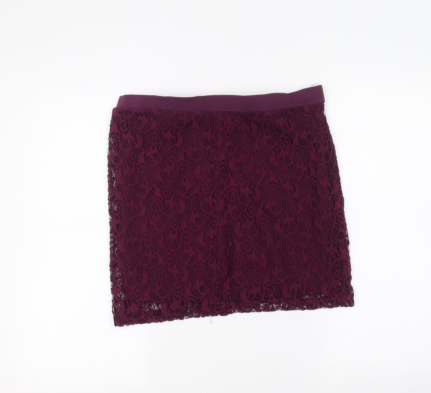 Miss Selfridge Womens Purple   Mini Skirt Size 16