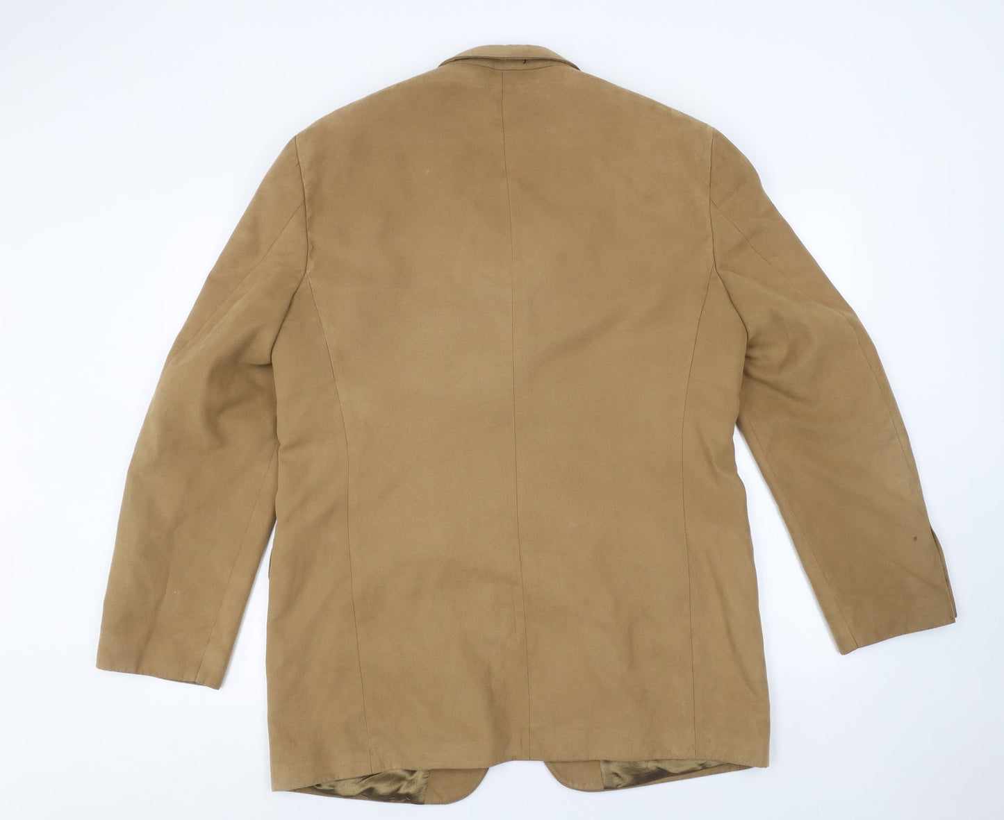 Mens UK Size 40 Preworn Regular Brown Suit Jacket