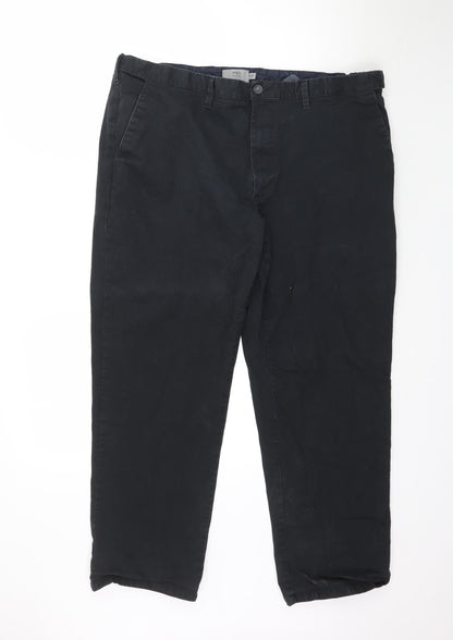 Womens UK Size 42 in Marks and Spencer Regular Fit  Black Trousers