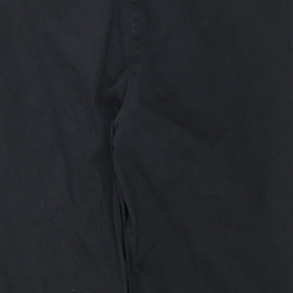 Womens UK Size 42 in Marks and Spencer Regular Fit  Black Trousers