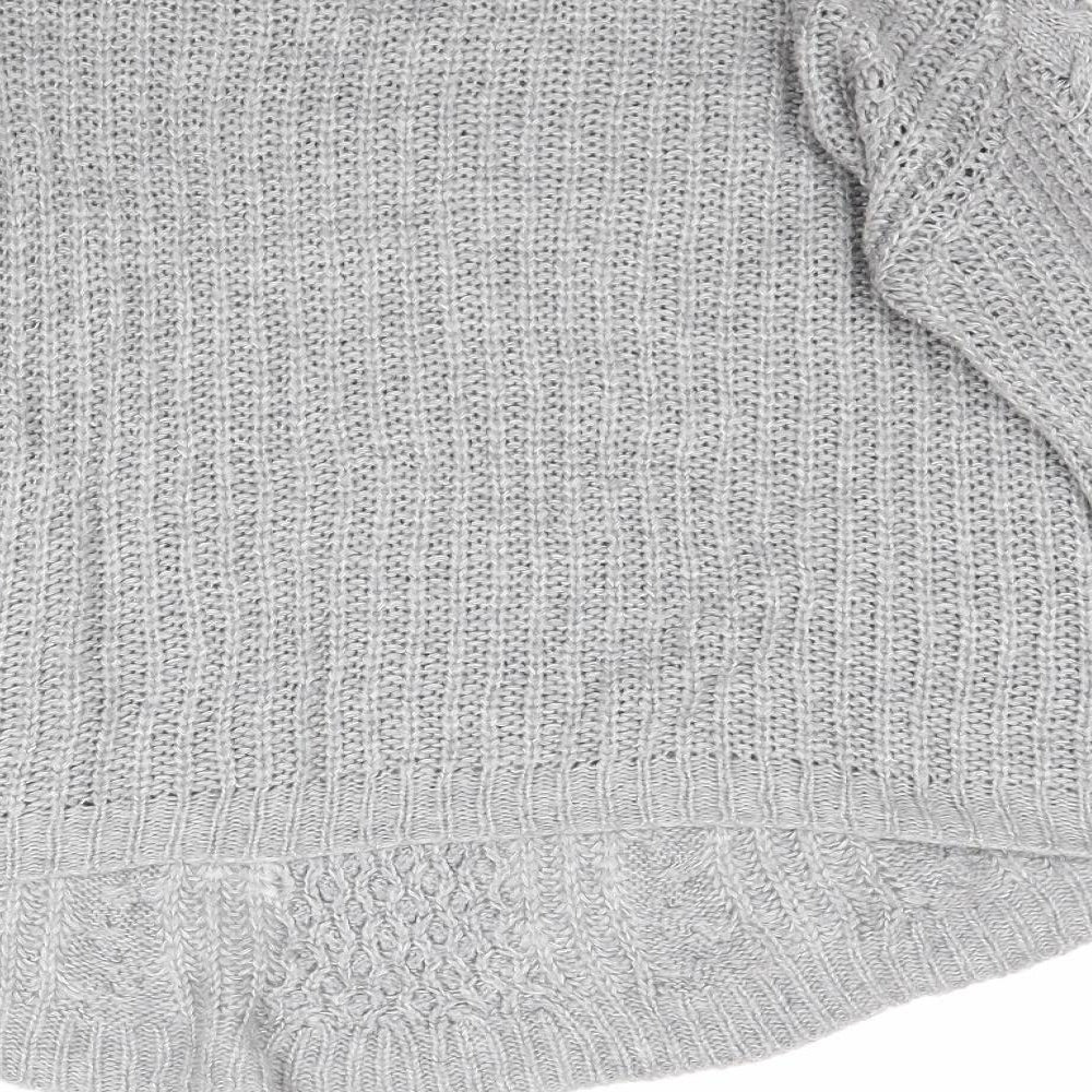 Womens UK Size L Kiabi Grey Pullover Jumper